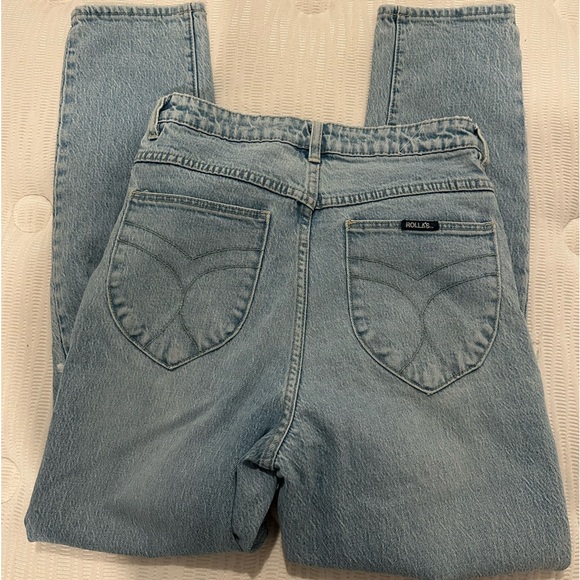 ROLLA'S Denim - Rollas high rise blue jean distressed, skinny/slim jean. Size 29